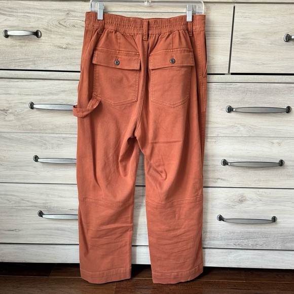 Super cool and comfortable High Rise Straight Crop Chinos by Gap size 10 - Picture 2 of 13